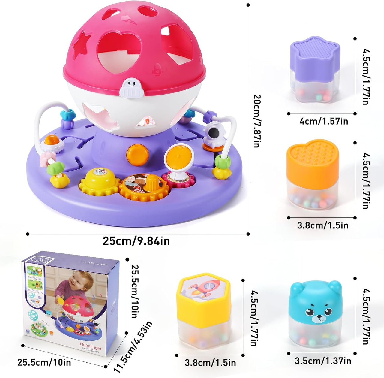 Early Learning Shape Sorter Light And Sound