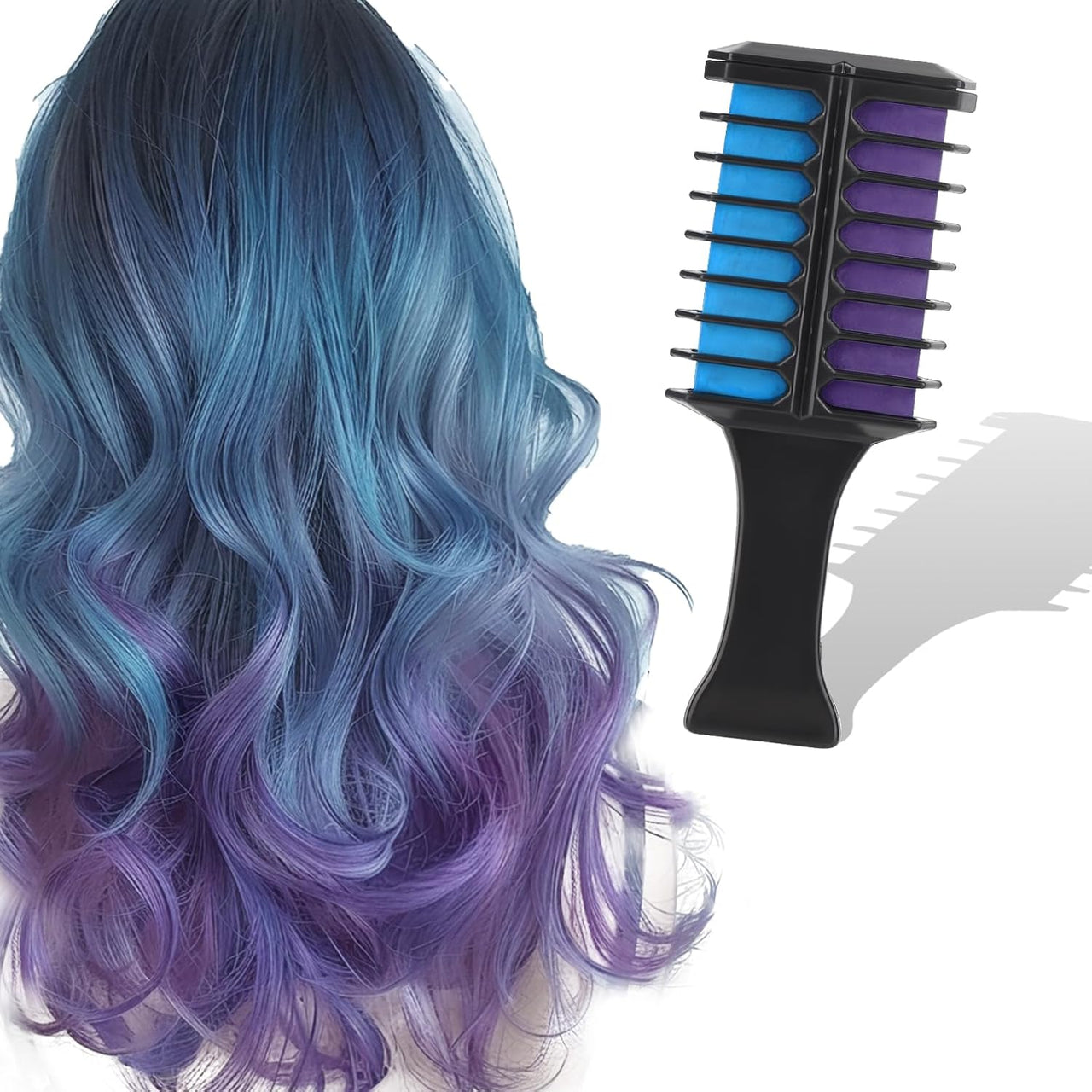 DIY Temporary Hair Chalk Comb