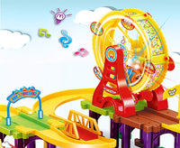 Thumbnail for 122 pcs Ferris Wheel Train Puzzle Track Set