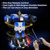 Thumbnail for Remote Control Deformation Robot Car 2.4 Ghz 1:18 Scale