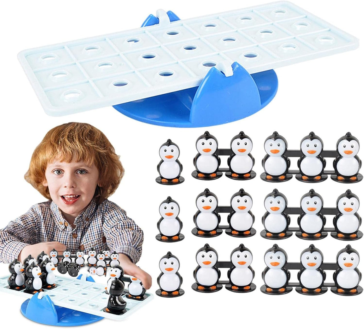 Balance  Penguin Board Game