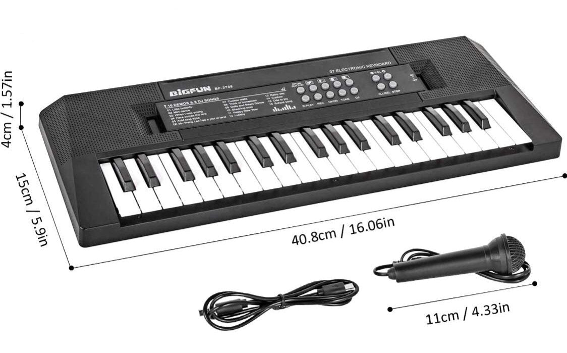 37 Key Electronic Keyboard Piano