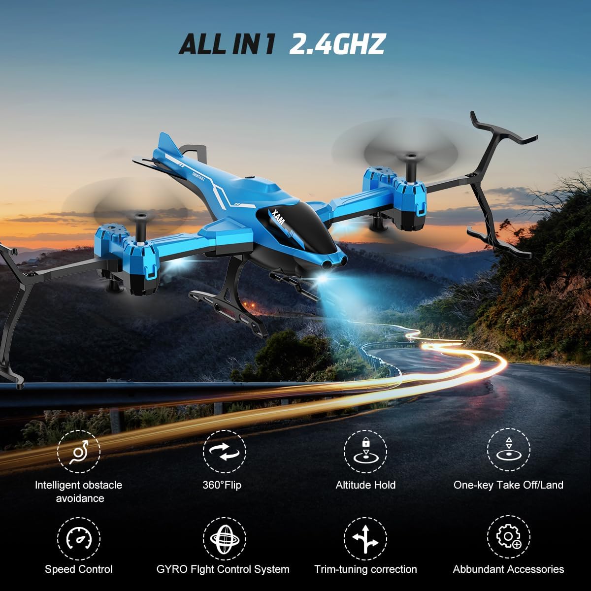 Remote Control Helicopter Super Function 360° Flip