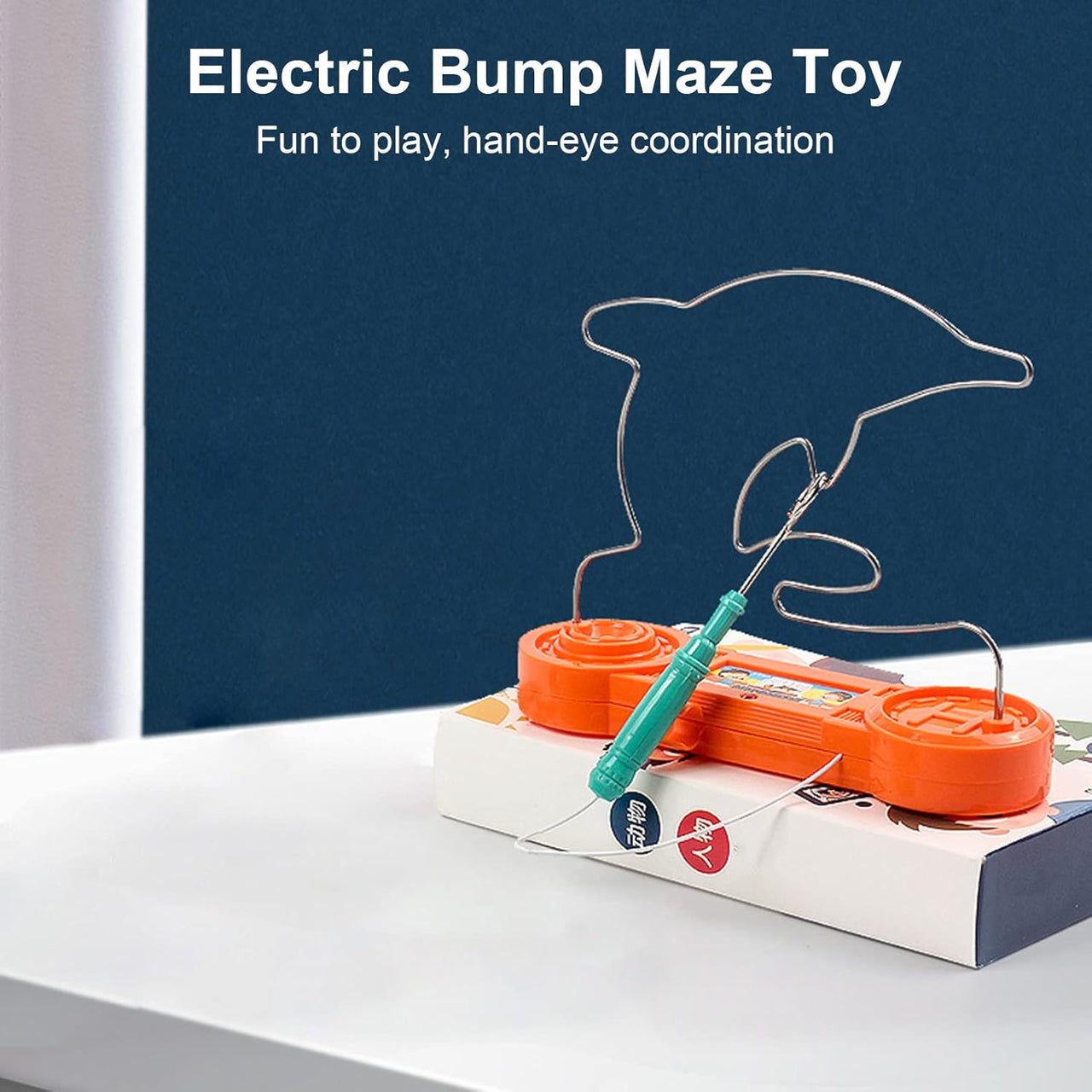 Dolphin Hand Steady Electric Shock Maze Game