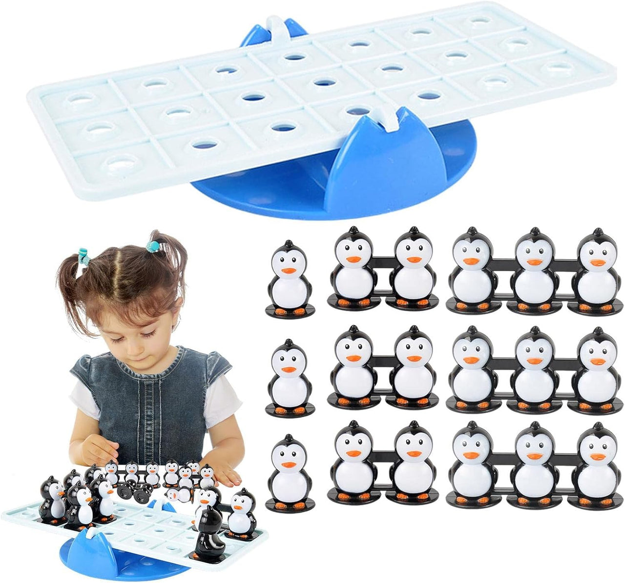 Balance  Penguin Board Game