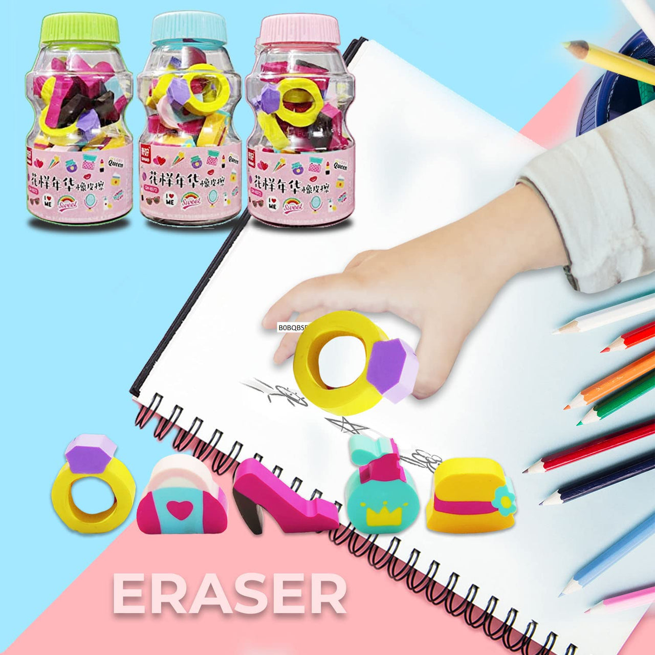 Eraser Set 18 Pcs