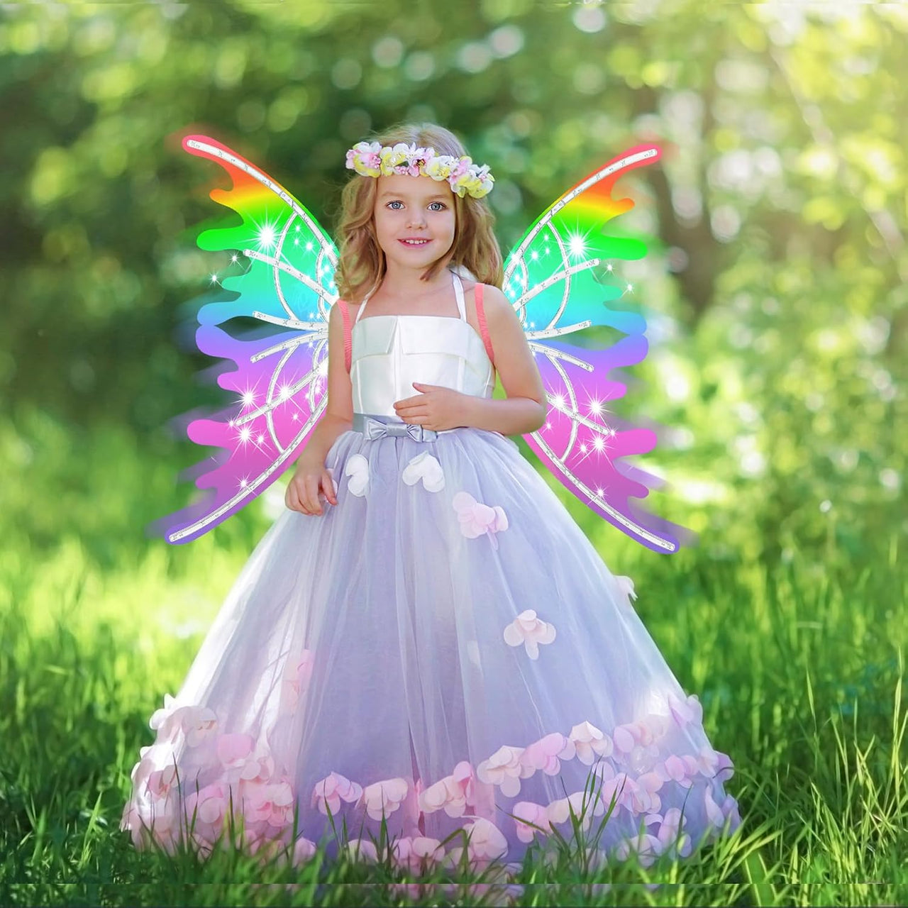 Electric Fairy Wings Light And Sound