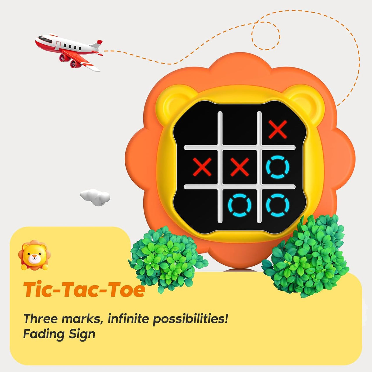 2 Player Battery Operator Tic Tac Toe Game