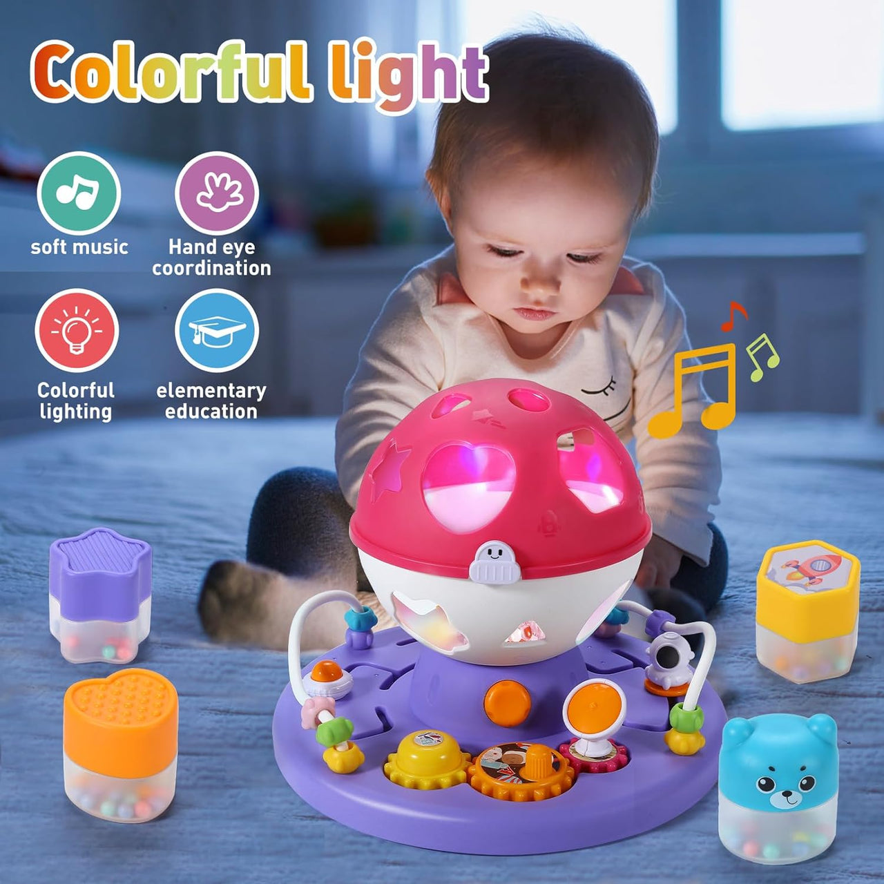 Early Learning Shape Sorter Light And Sound