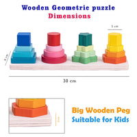 Thumbnail for Wooden Shapes & Colour Puzzle Educational Board