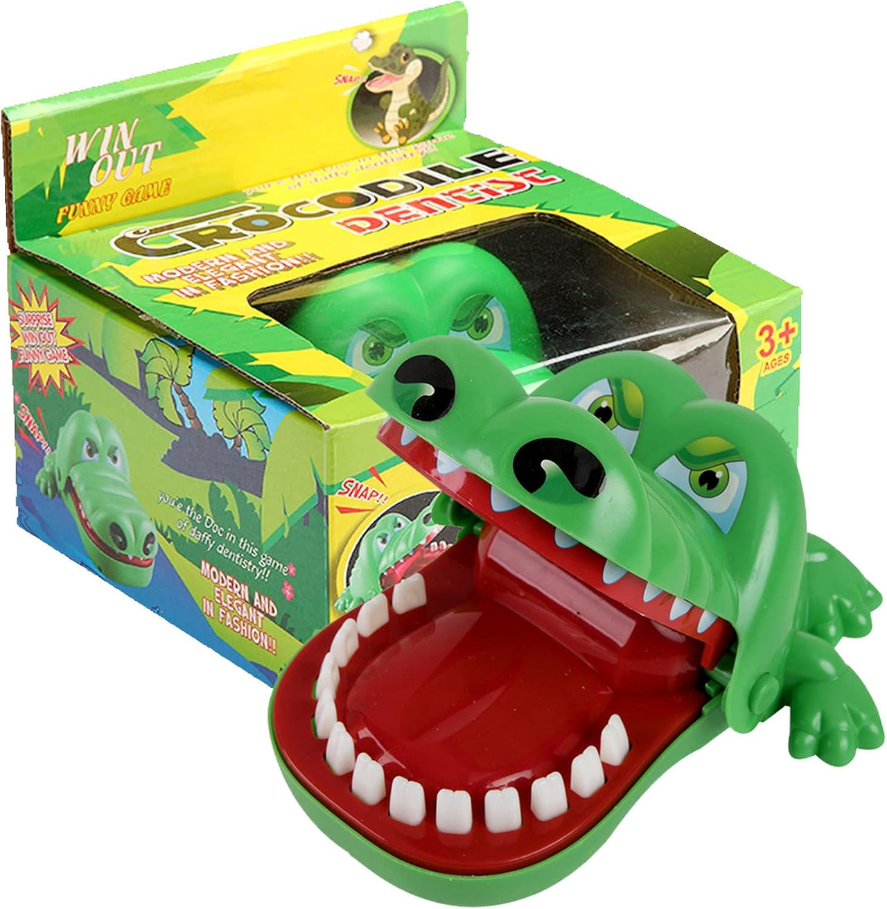 Funny Crocodile Teeth Biting Toy