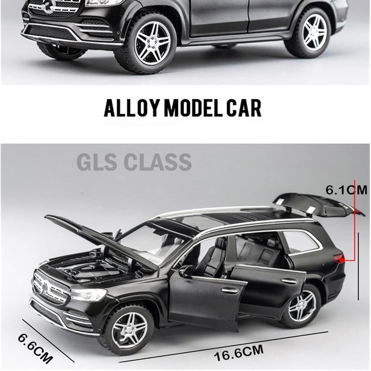 1:24 Scale Diecast Mercedes Benz GLS580 SUV Model