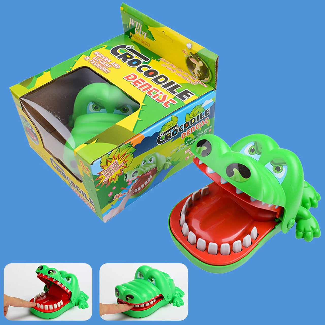 Funny Crocodile Teeth Biting Toy