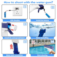 Thumbnail for Electric Water Gun Blue