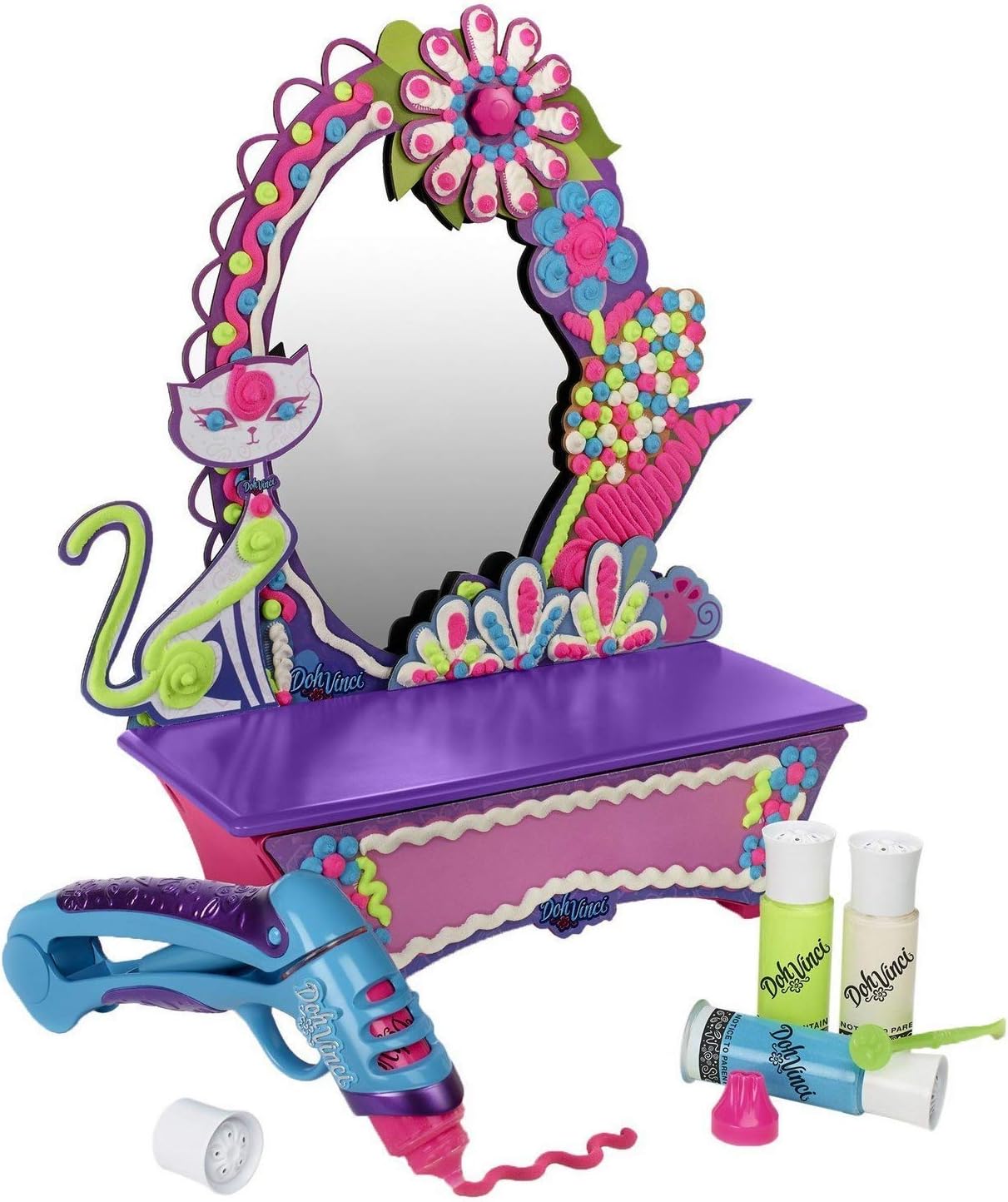 Hasbro Play-Doh DohVinci Style & Store Vanity Design Kit