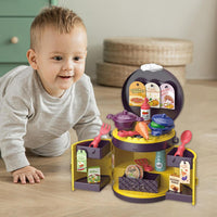 Thumbnail for Kitchen Play House Handbag Playset 30 Pieces Set