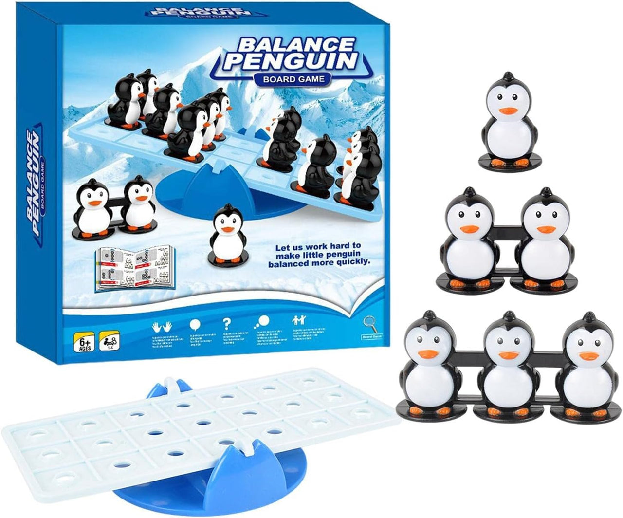 Balance  Penguin Board Game