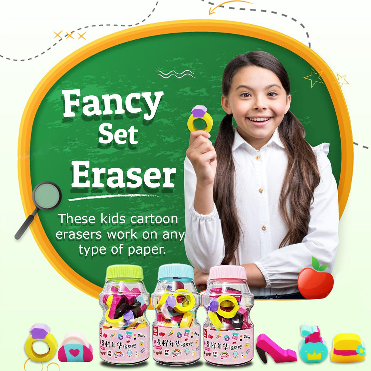 Eraser Set 18 Pcs