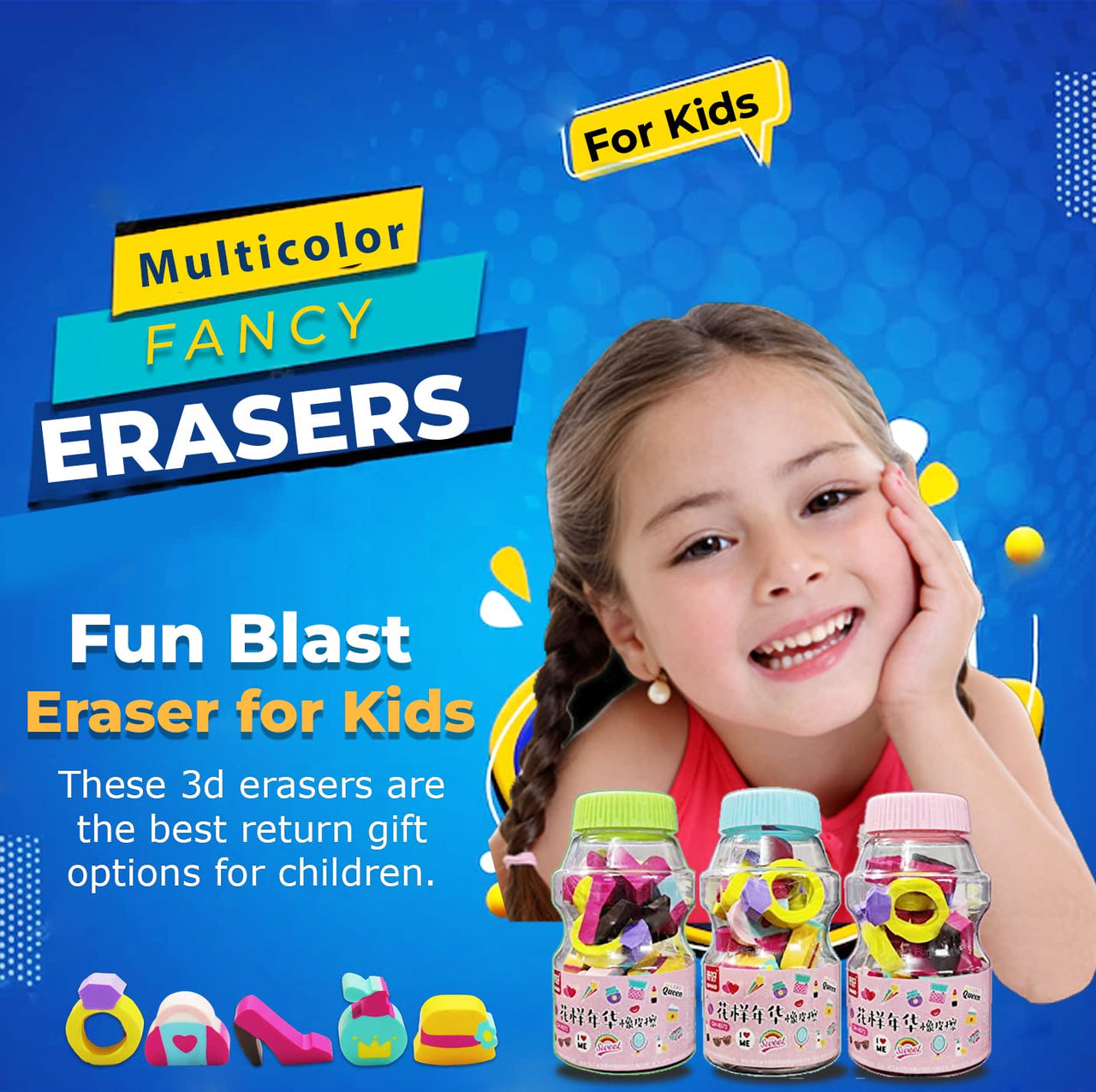 Eraser Set 18 Pcs