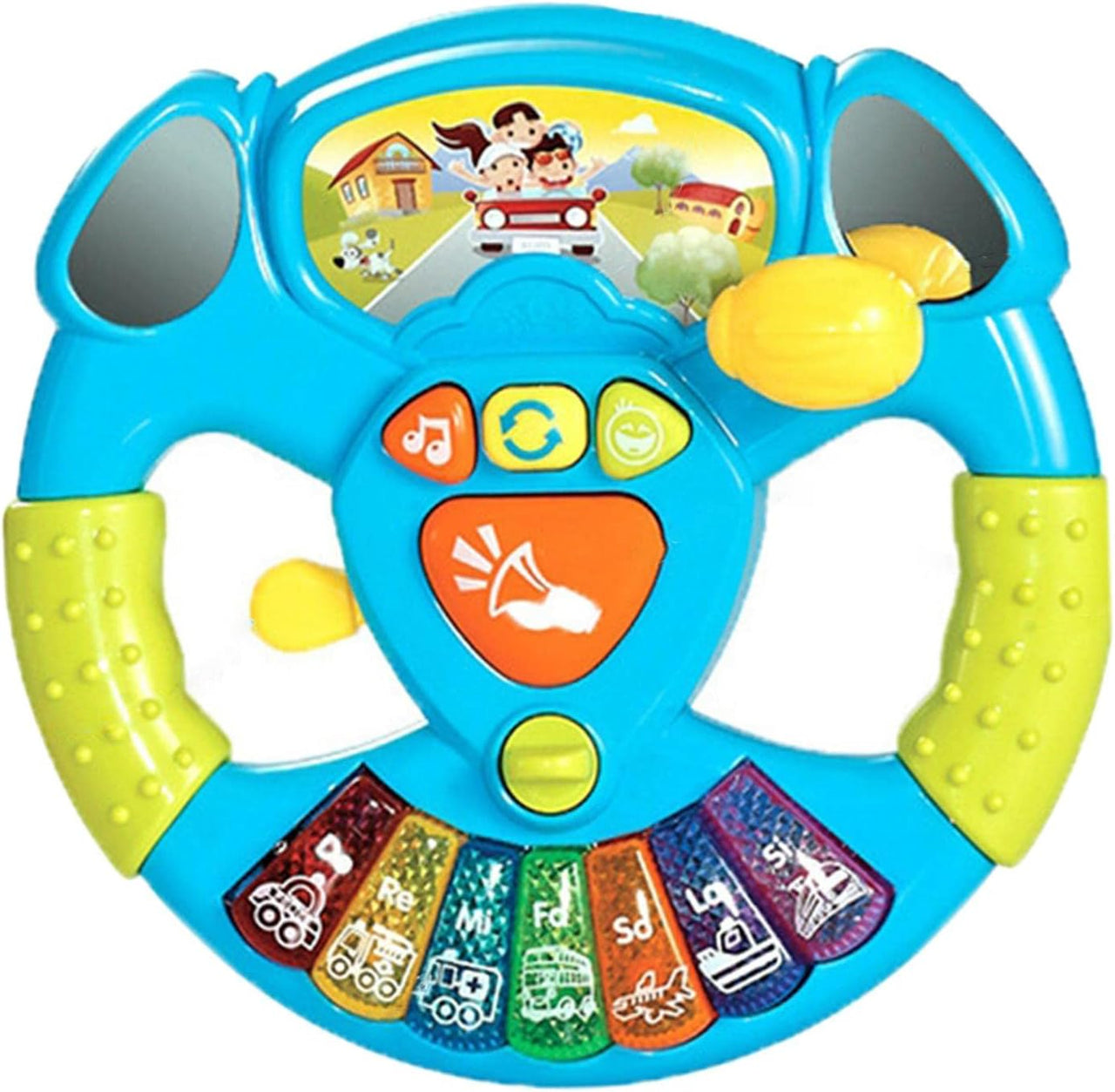 Musical Interactive Car Steering Wheel