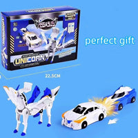 Thumbnail for Unicorn Deformation Magnetic Robot Car