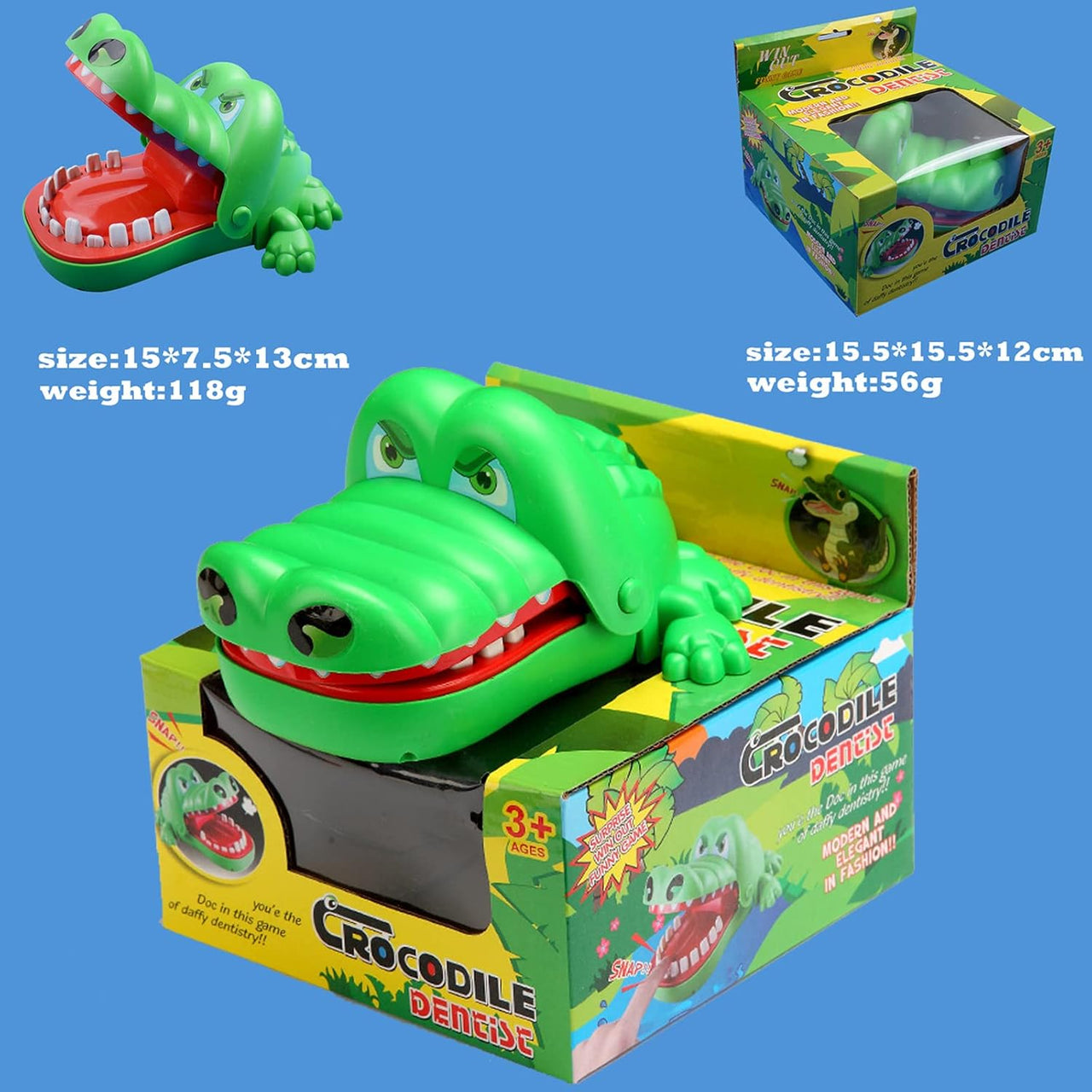 Funny Crocodile Teeth Biting Toy