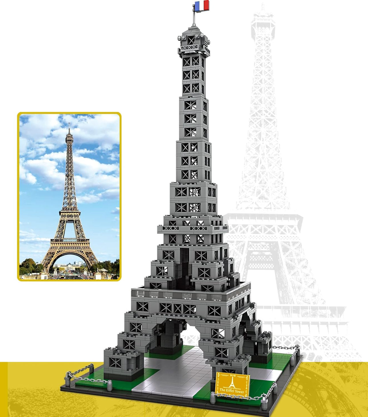 Eiffel Tower Building Block