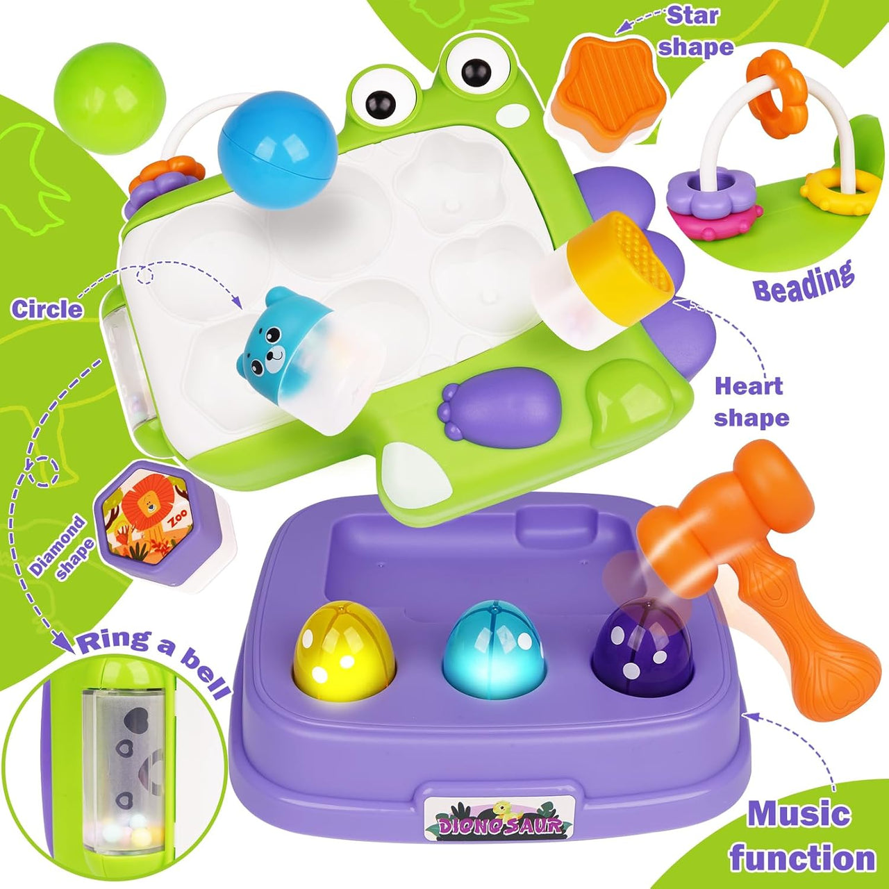 7 in 1 Versatile Baby Shape Sorter