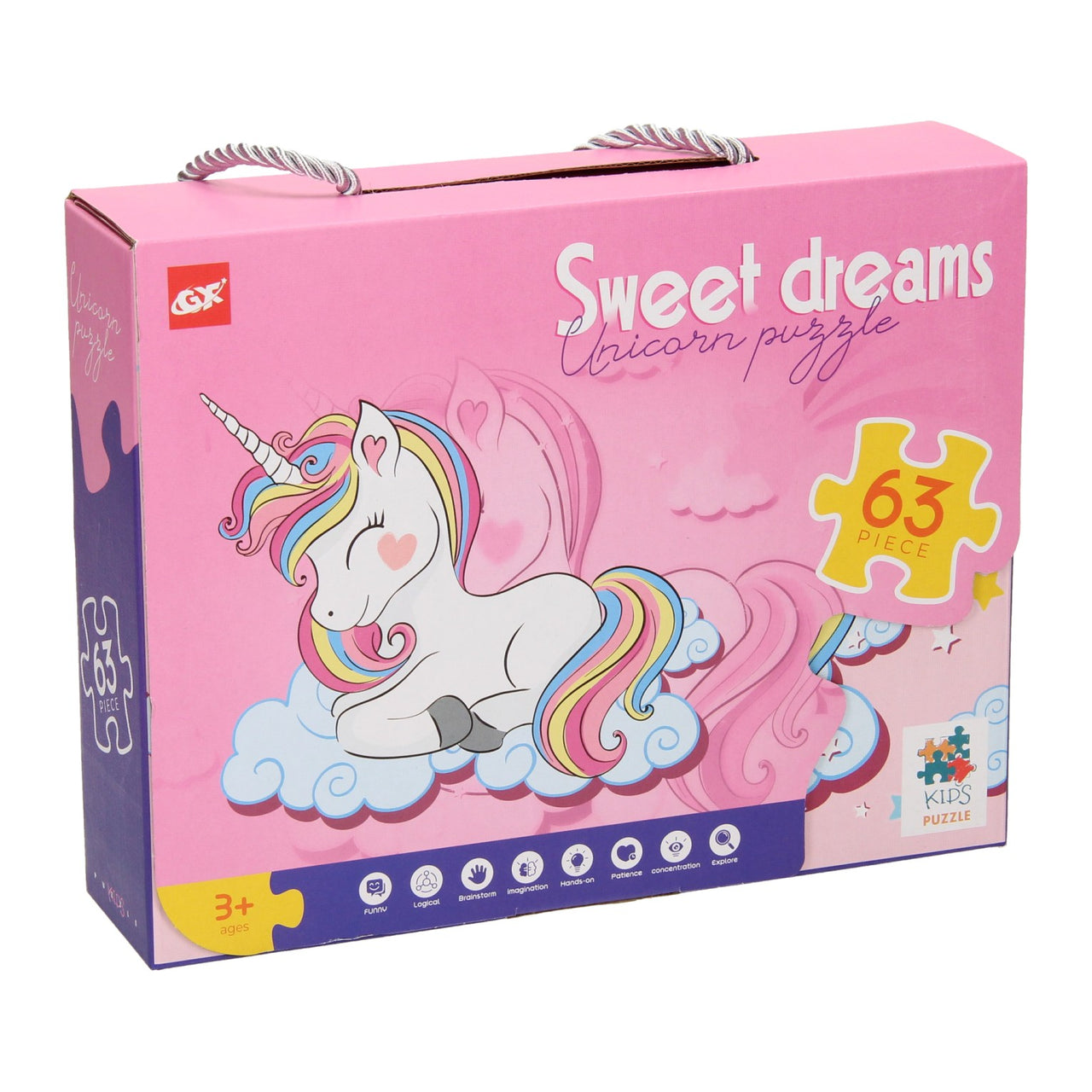 Sweet Dream Unicorn Puzzle 63 Pcs