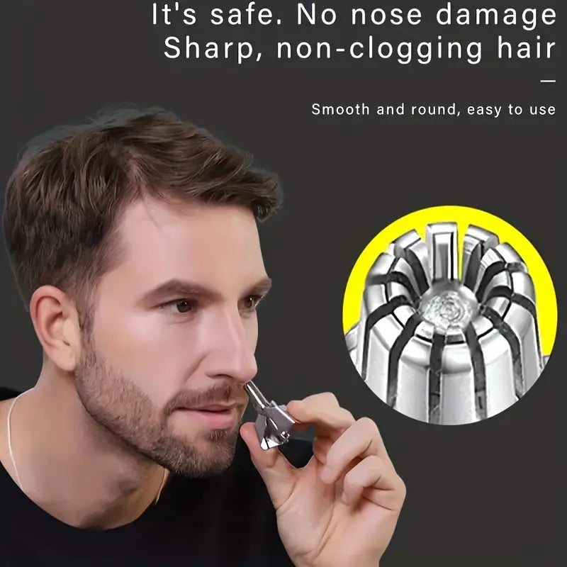 Washable Manual Nose Hair Trimmer