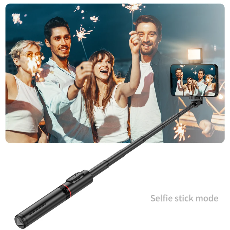 4 in 1 Selfie Stick Aluminum Alloy Tripod with Remote