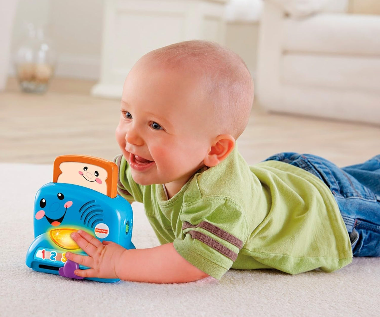 Fisher-Price Laugh & Learn Peek-a-Boo Toaster