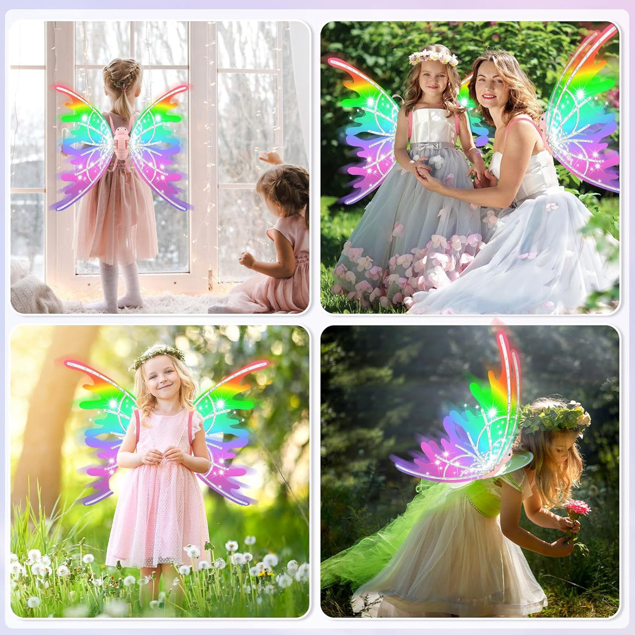 Electric Fairy Wings Light And Sound