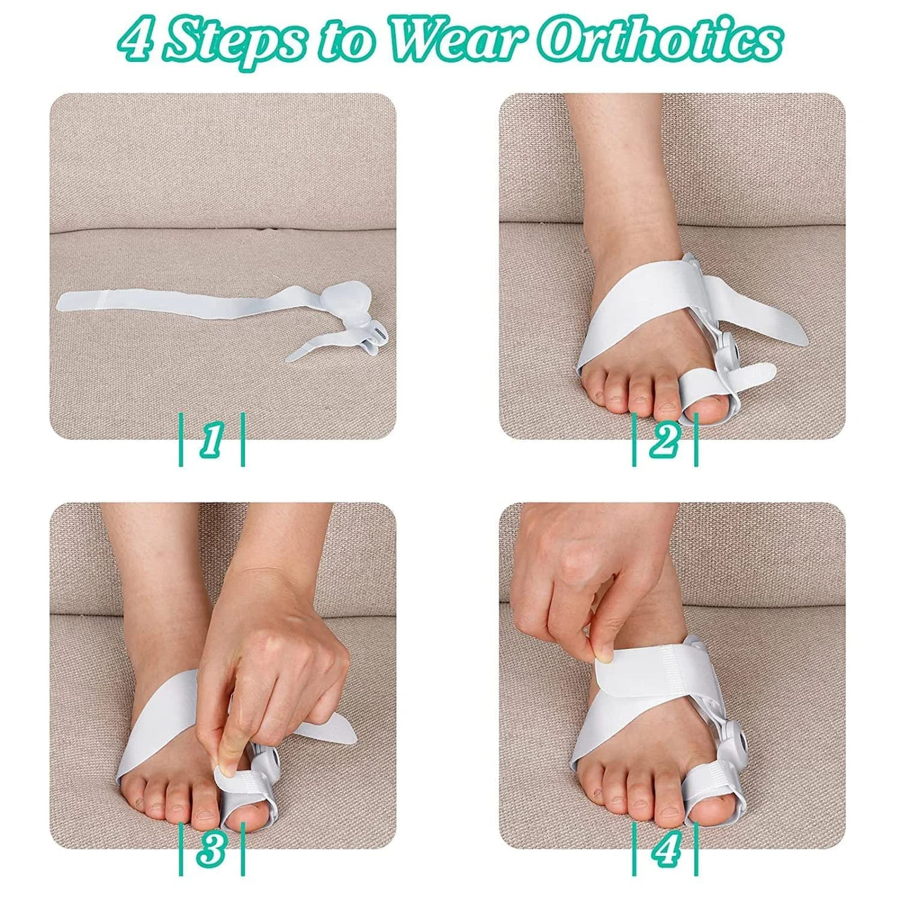 1 Pcs Toe Straightener