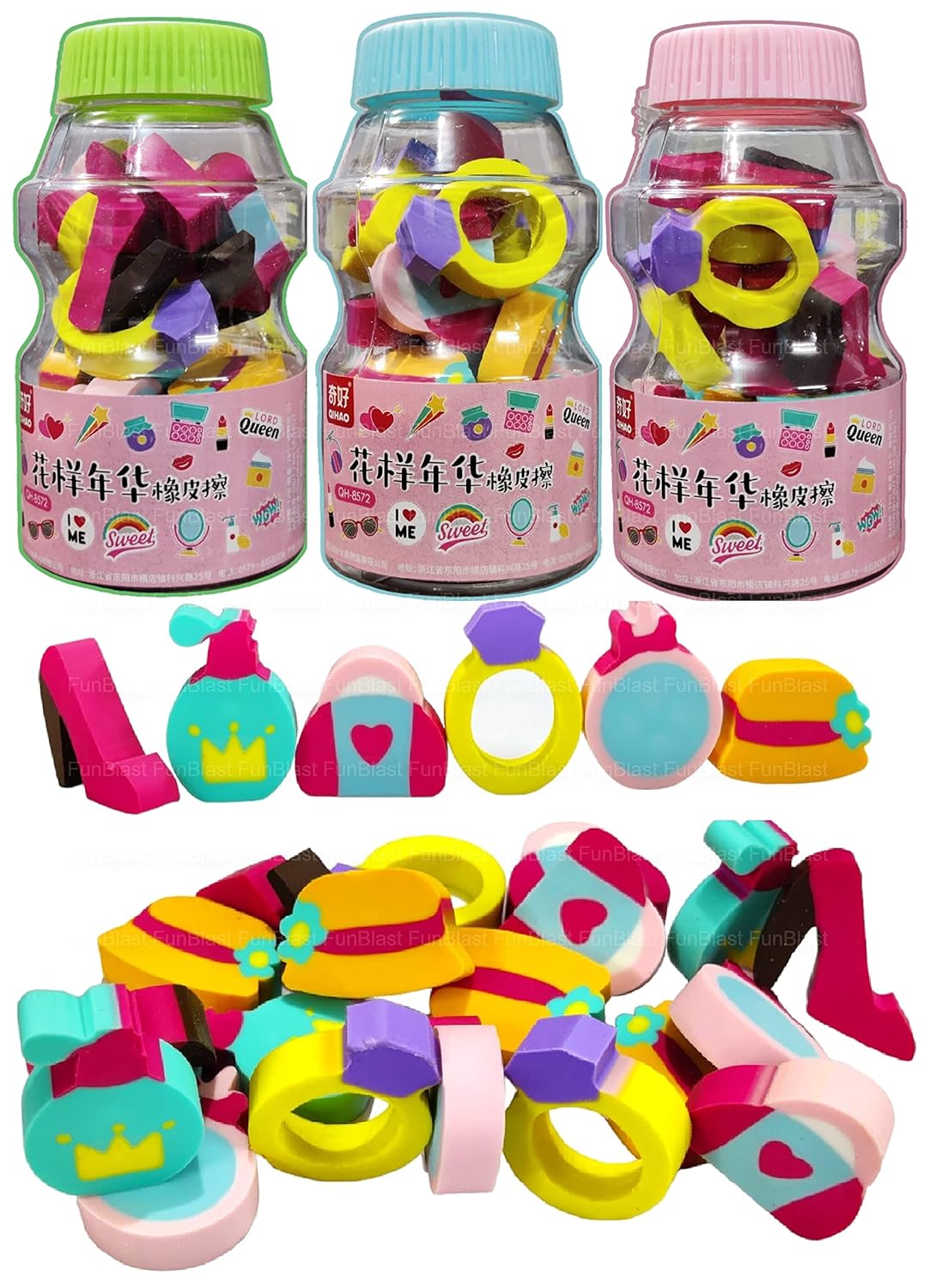 Eraser Set 18 Pcs