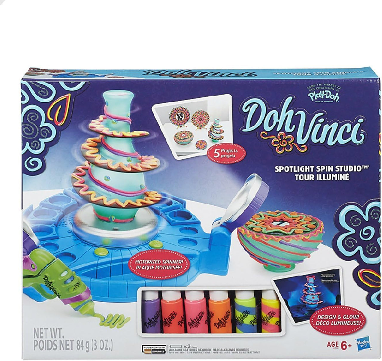 PlayDoh DohVinci Spotlight Spin Studio