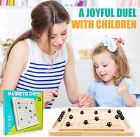 Thumbnail for Magnetic Wooden Chess Game