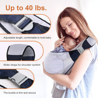 Thumbnail for Adjustable Baby Shoulder Straps Carry Bag