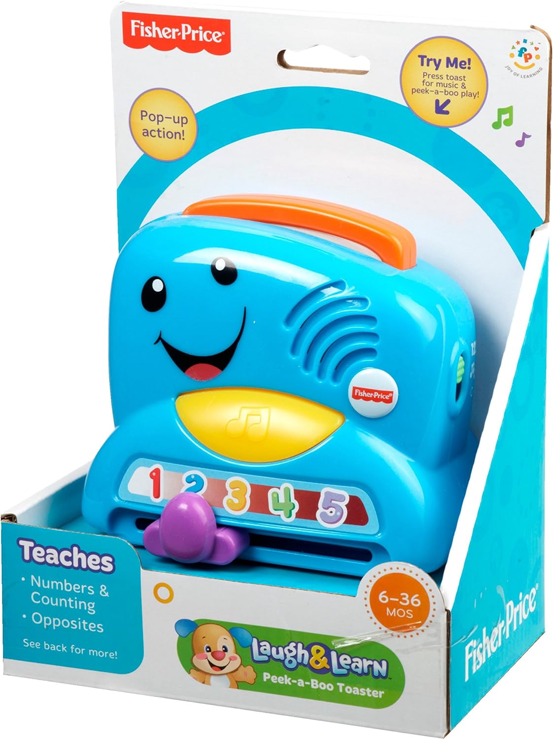 Fisher-Price Laugh & Learn Peek-a-Boo Toaster