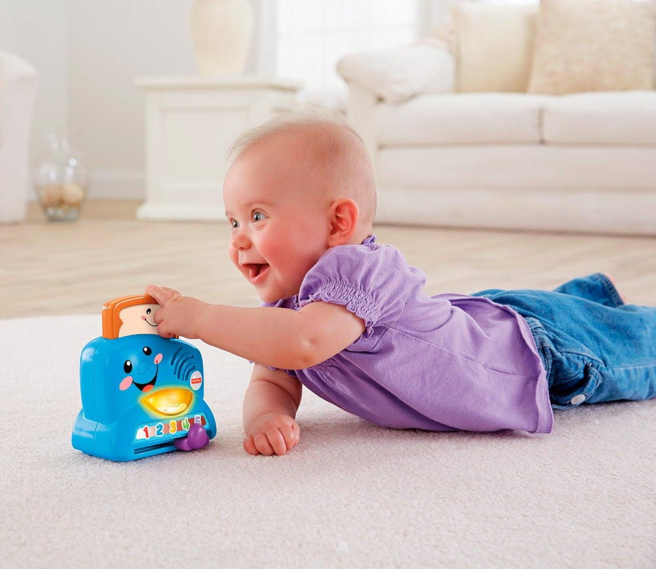 Fisher-Price Laugh & Learn Peek-a-Boo Toaster