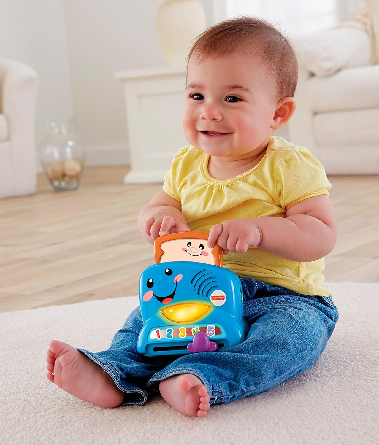 Fisher-Price Laugh & Learn Peek-a-Boo Toaster