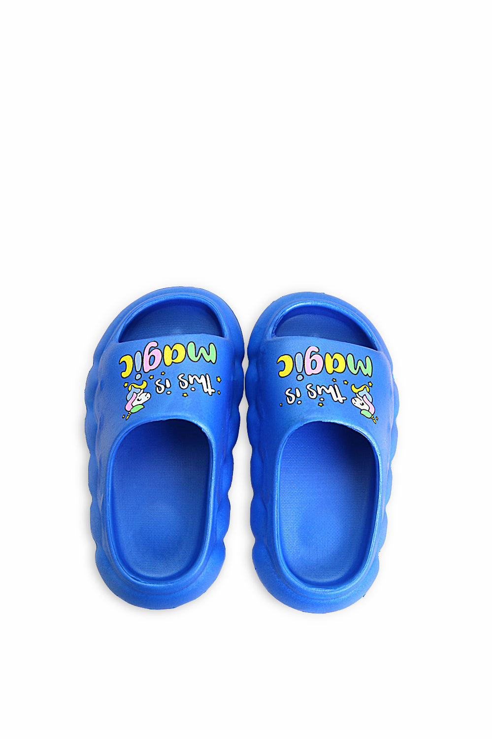 Kids Magic Slogan Light Weight "Anit-Skid" EVR Slippers