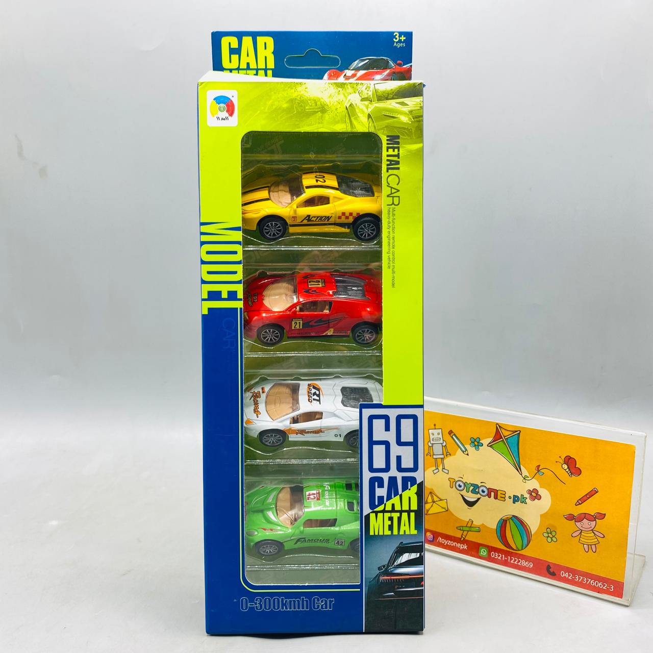 Auto DieCast Model Car 4 Pcs