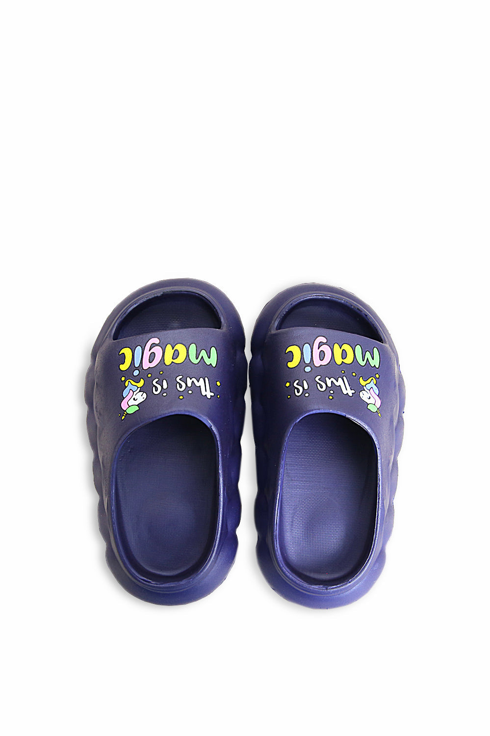 Kids Magic Slogan Light Weight "Anit-Skid" EVR Slippers