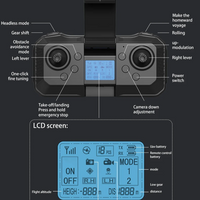 Thumbnail for J18 Drone with Camera And Brushless Motor