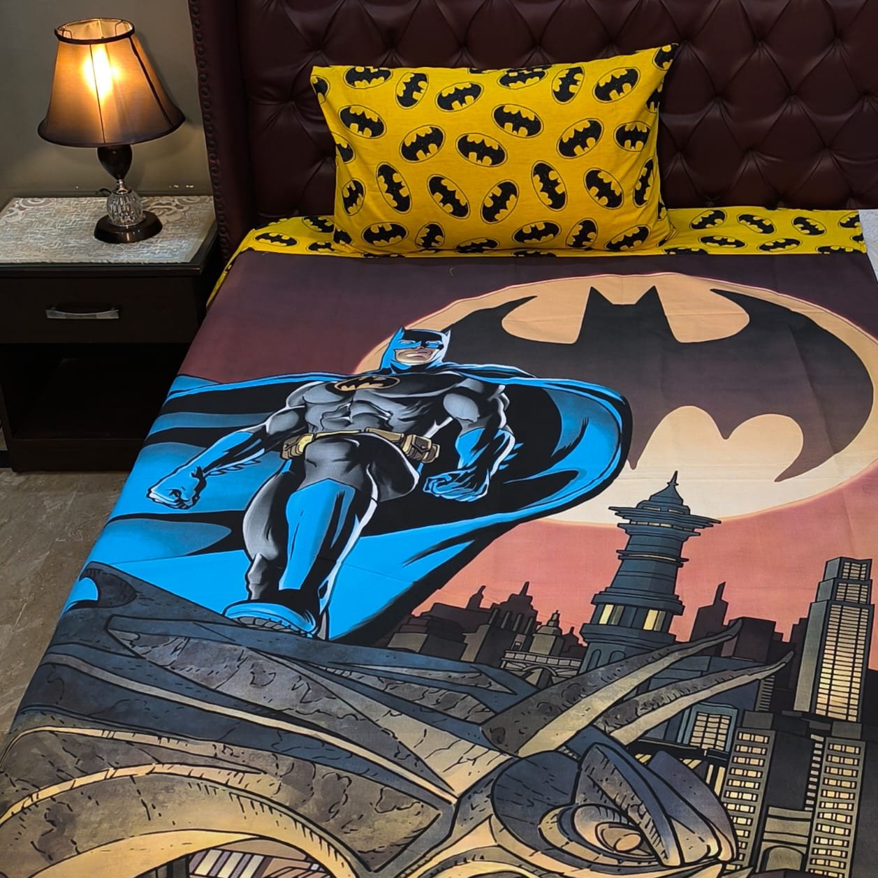 Batman Kids Cotton Bed Sheets