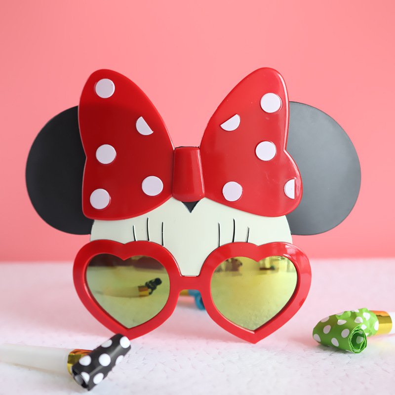 Minnie Mouse Heart Sunglasses