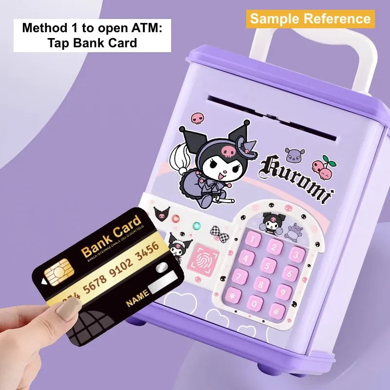 Stella Lou  Money Safe Bank With Finger Print Sensor