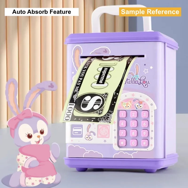 Stella Lou  Money Safe Bank With Finger Print Sensor