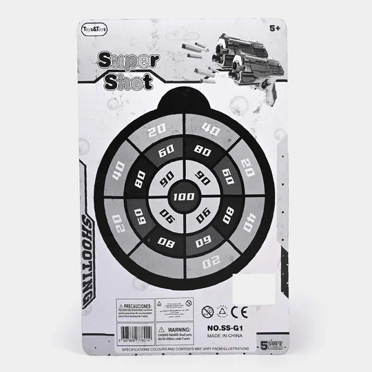 Super Shot Soft Dart Target Gun